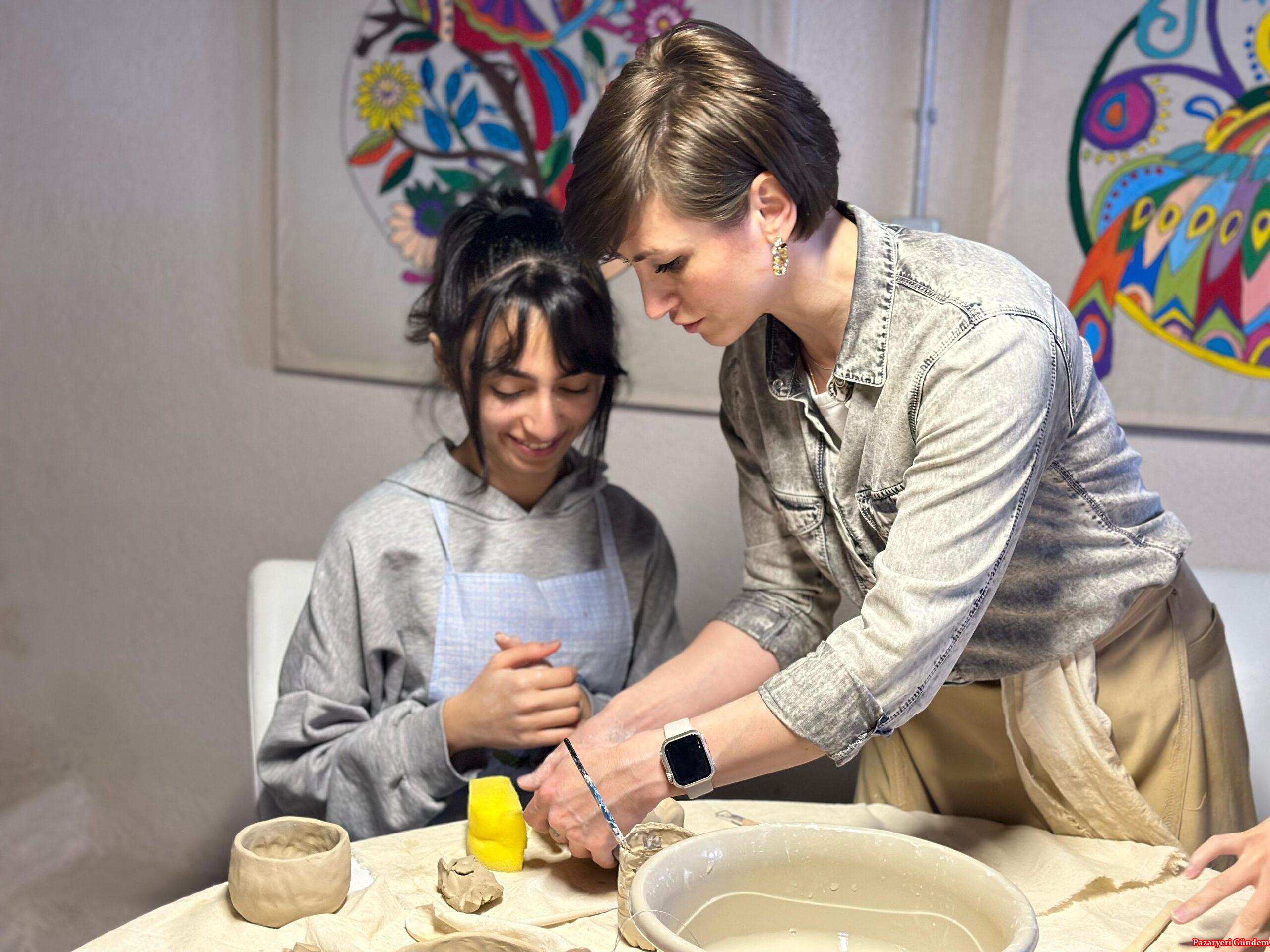 Öğrenciler yarıyıl tatilinde özenle kendi tasarımını yaptılar