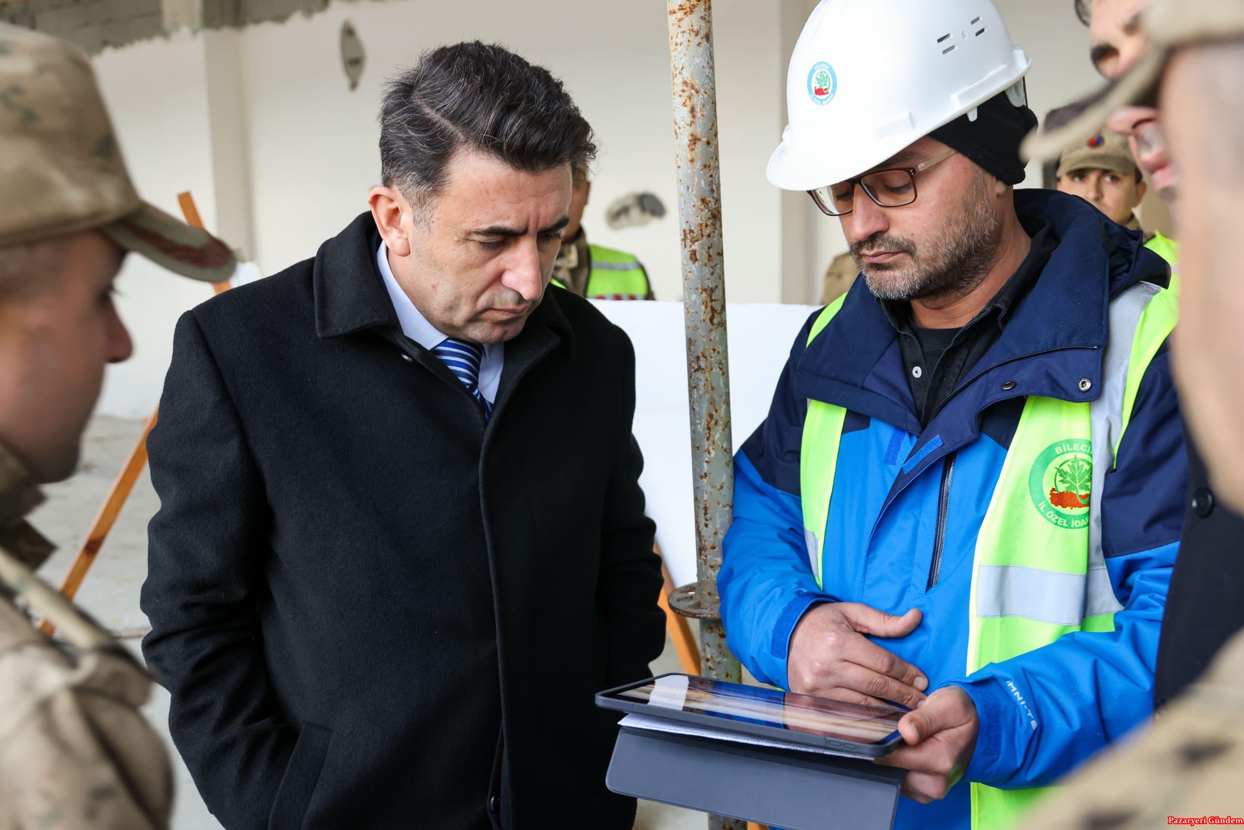 Vali Aygöl’den iki önemli projeye yakın mercek