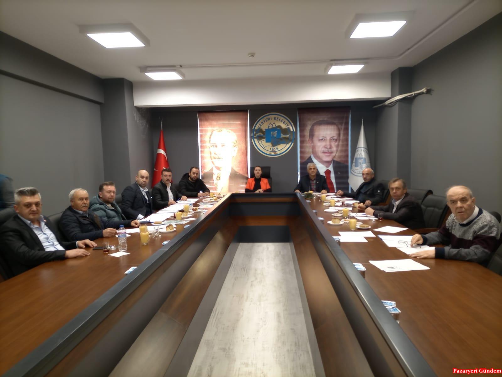 Pazaryeri’nde 6 gündem maddesi karara bağlandı