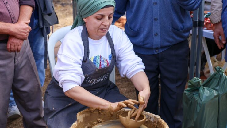 Kınık Köyü Uluslararası Çömlek ve Sanat Festivali başladı