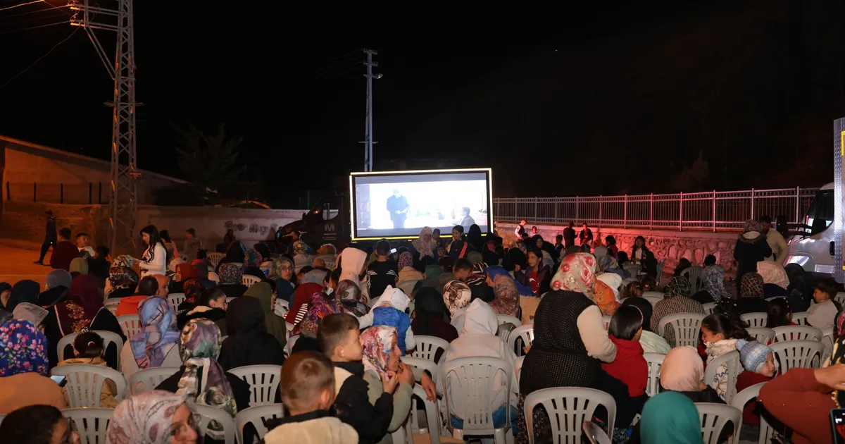 Konya’da 101 mahallede sinema keyfi