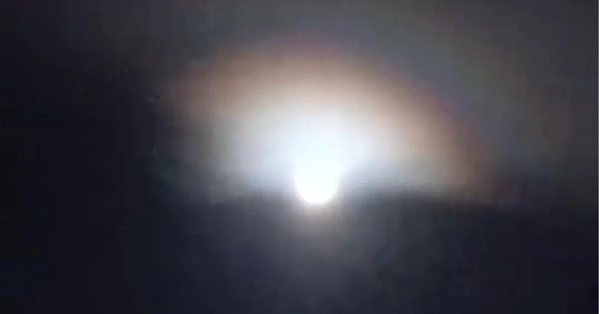 Düzce’de geceyi büyüleyen nadir olay: Ay Gökkuşağı