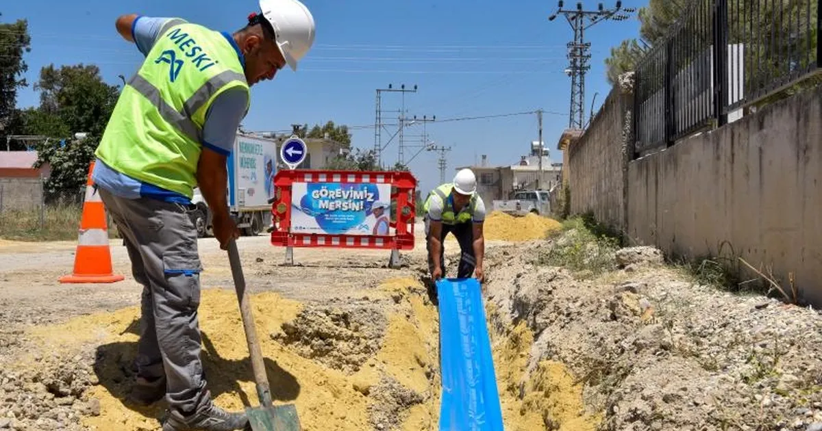 Mersin’de su güvencesi için yeni kaynaklar devrede