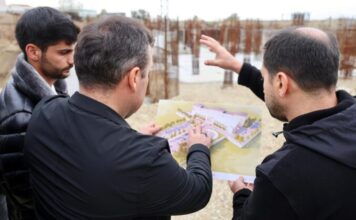 Vali Sözer, Söğüt’te Yapımı Süren Ertuğrulgazi Devlet Hastanesi İnşaatını İnceledi