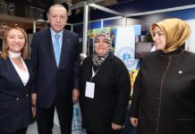 CUMHURBAŞKANI ERDOĞAN, BAŞKAN TEKİN VE BAŞKAN ARSLAN İLE GÖRÜŞTÜ