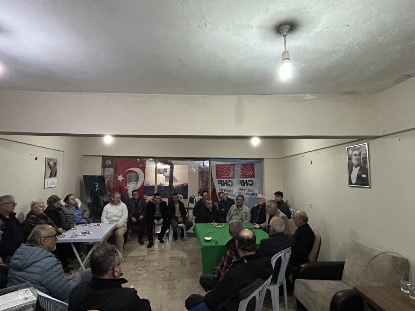 CHP İl Başkanı Özdemir’den Pazaryeri Teşkilatına Ziyaret