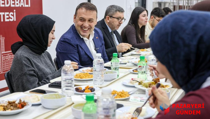 Vali Sözer Öğrencilerle Aynı Sofrada Buluştu