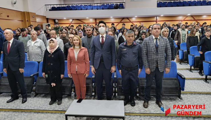 Pazaryeri’nde İstiklal Marşı’nın Kabulünün 105. Yılı Coşkuyla Anıldı