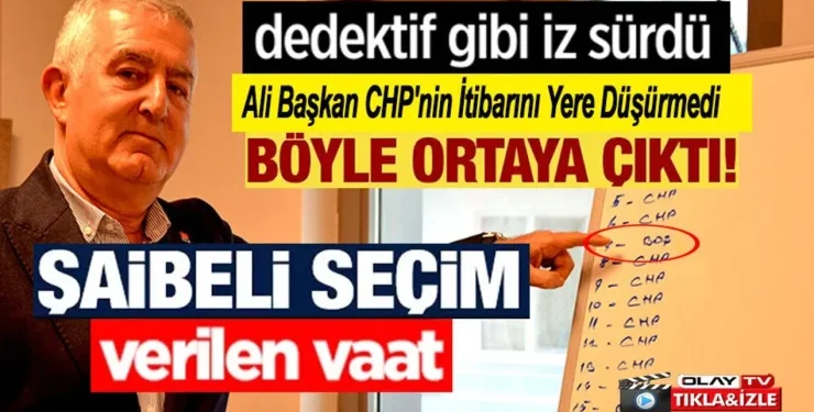 CHP’DE YAŞANAN ‘FİRE’ OLAYI ÇÖZÜLDÜ